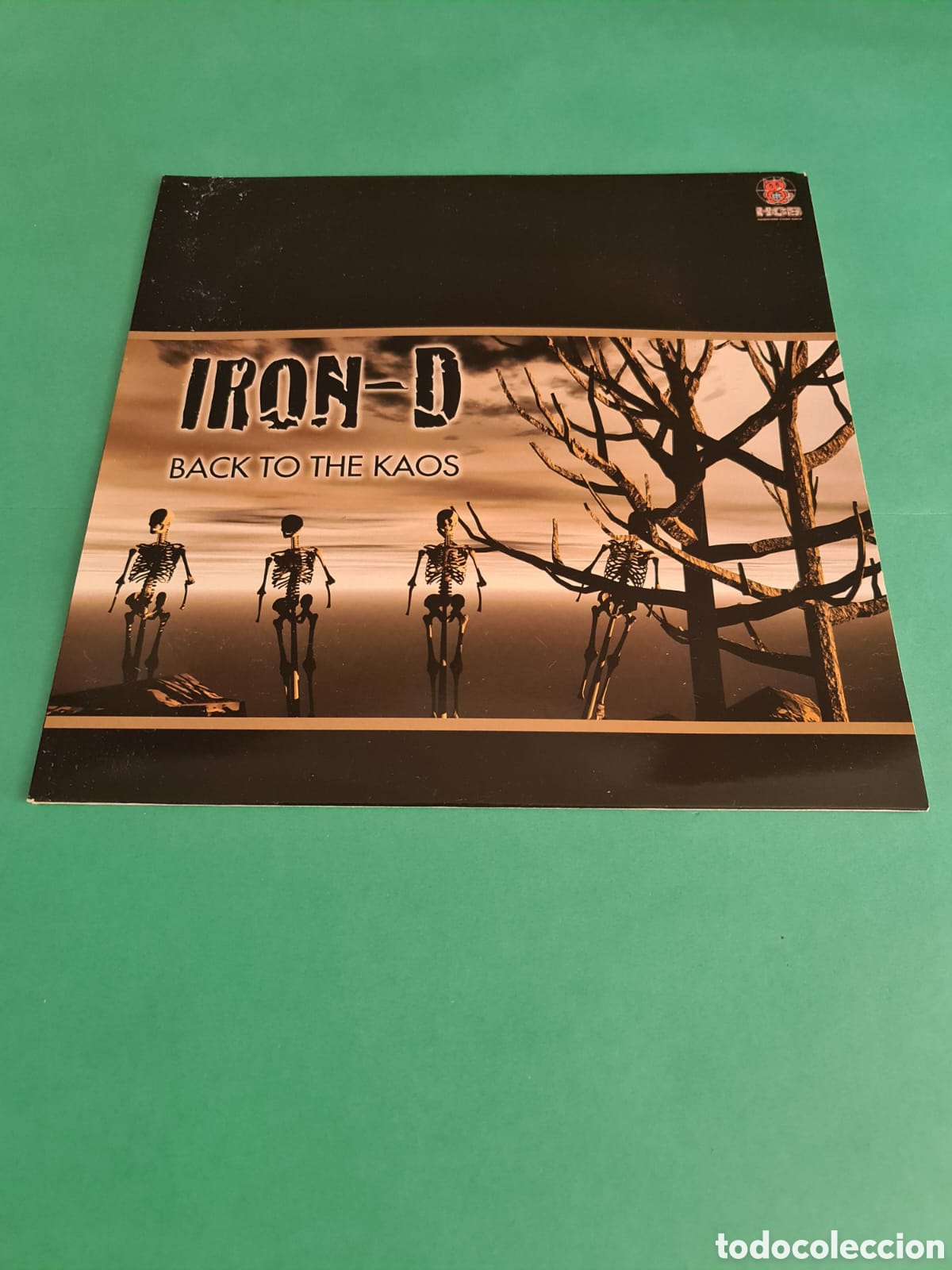 Discos de vinilo: Vinilo IRON- D. BACK TO THE KAOS. - Foto 1