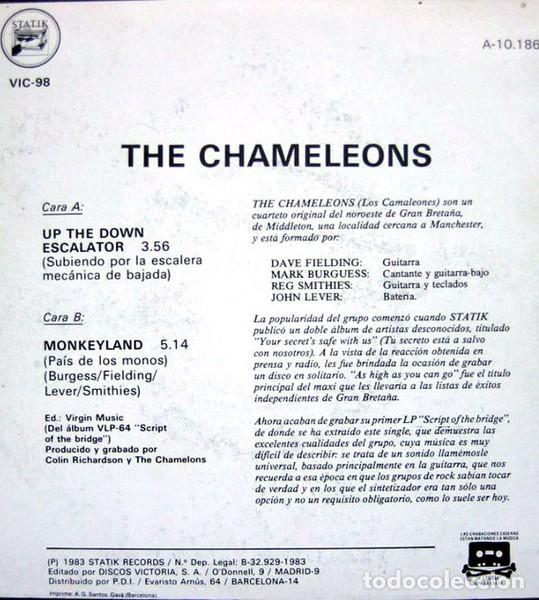 Discos de vinilo: The Chameleons &ndash; Up The Down Escalator - Foto 2