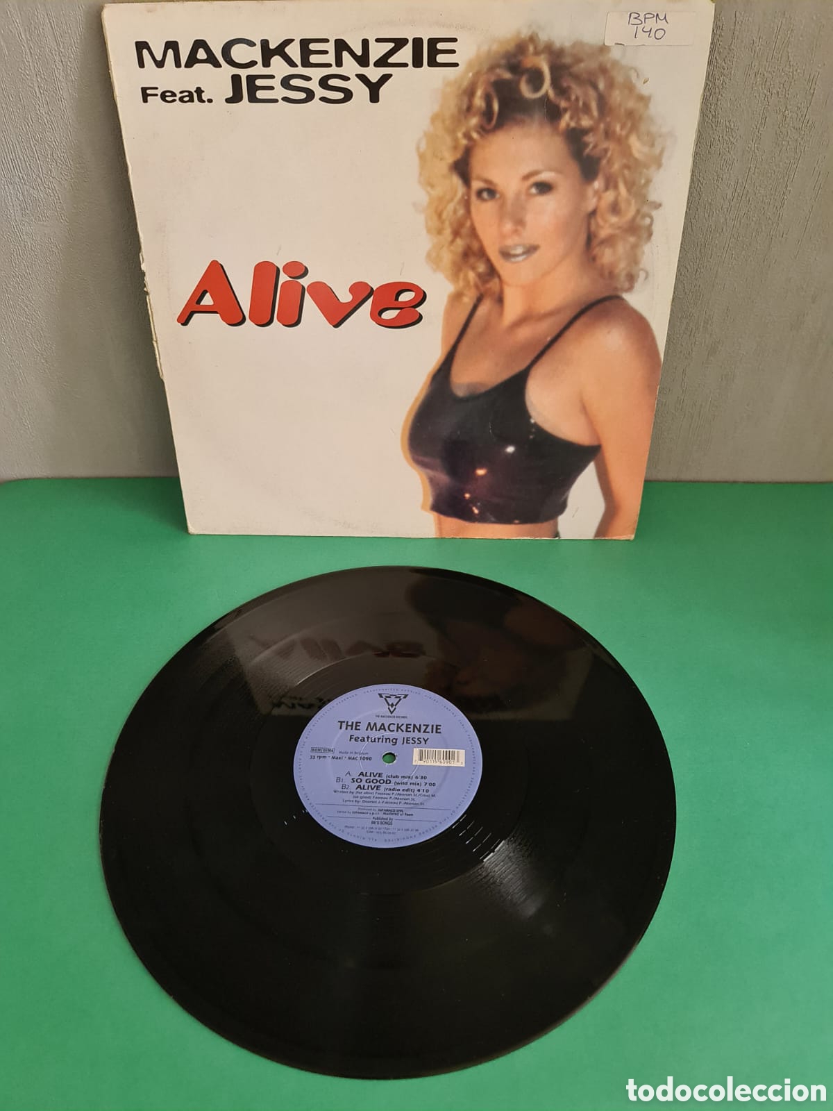 Discos de vinilo: Vinilo The Mckenzie Feat. Jessica- Alive. - Foto 5
