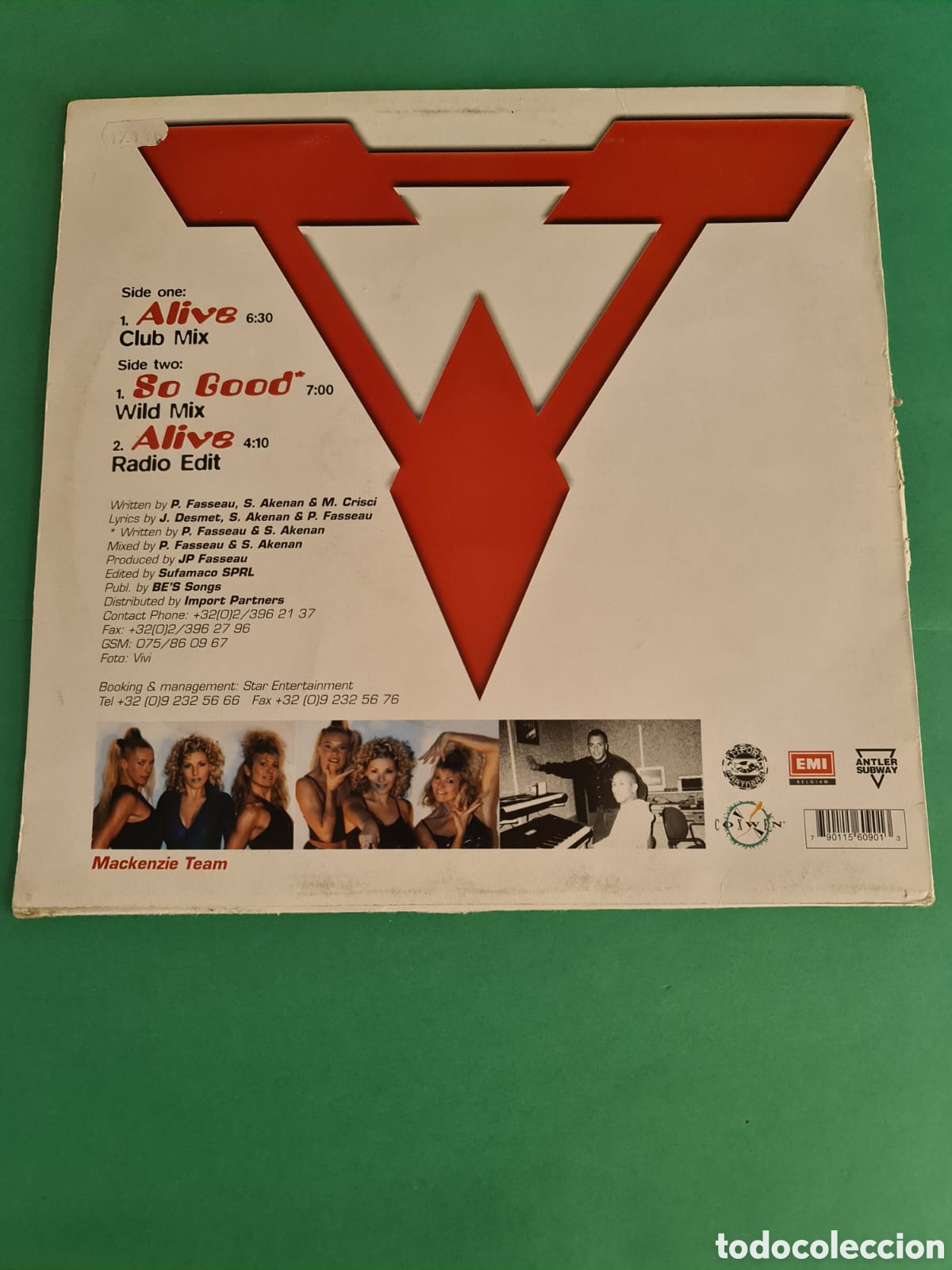 Discos de vinilo: Vinilo The Mckenzie Feat. Jessica- Alive. - Foto 6