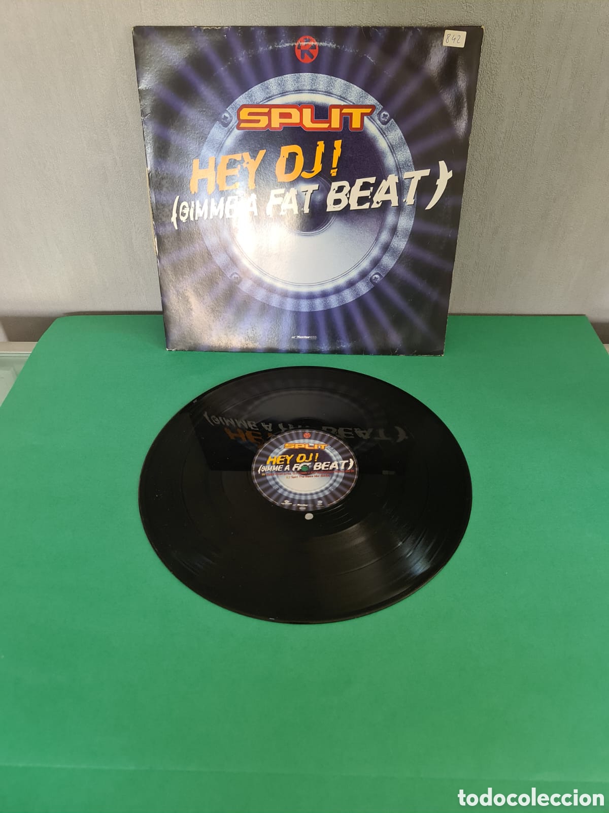 Discos de vinilo: SPLIT, &iexcl; Hola DJ ! ( DAME UN BUEN RITMO) - Foto 2