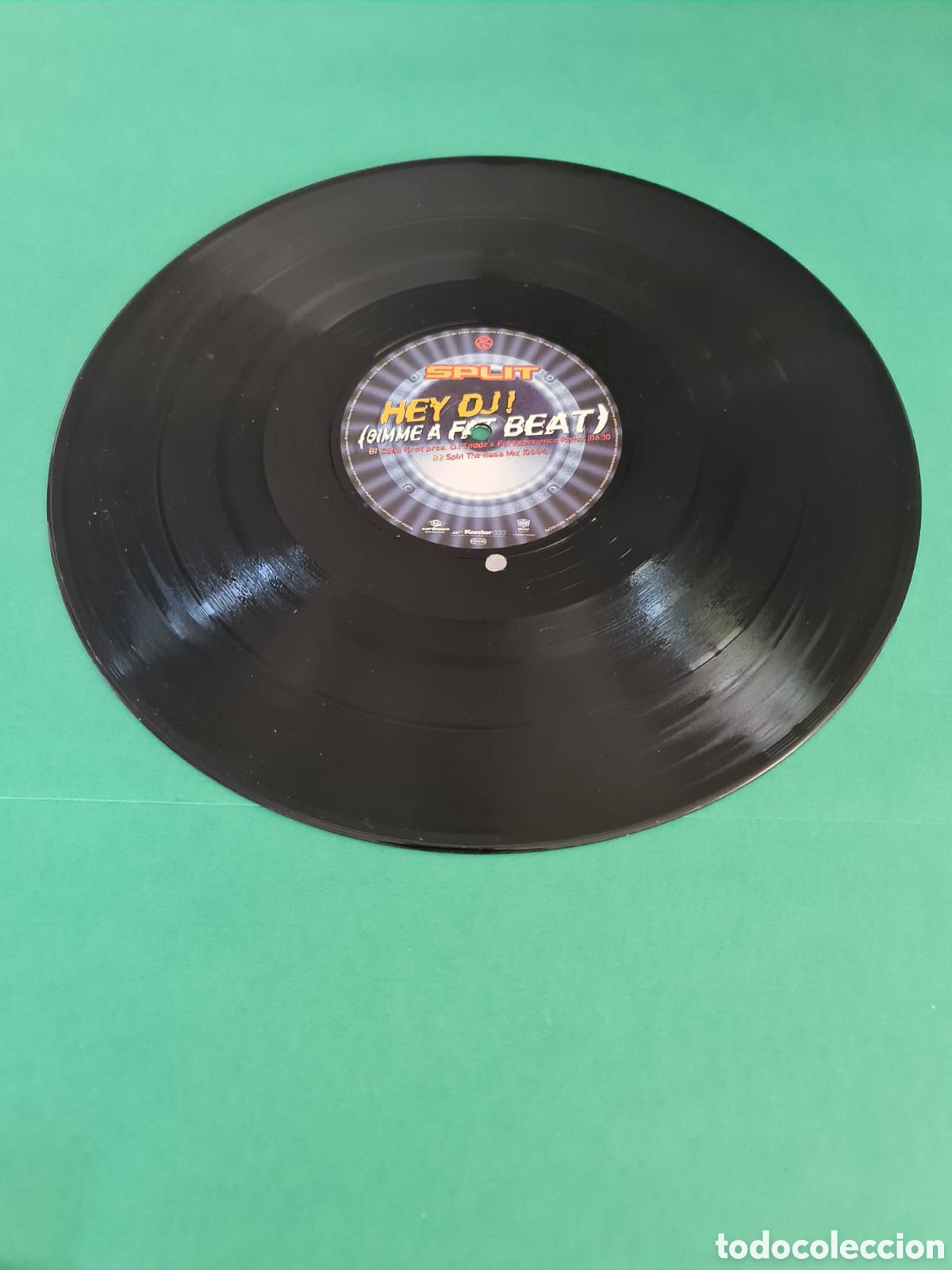 Discos de vinilo: SPLIT, &iexcl; Hola DJ ! ( DAME UN BUEN RITMO) - Foto 3