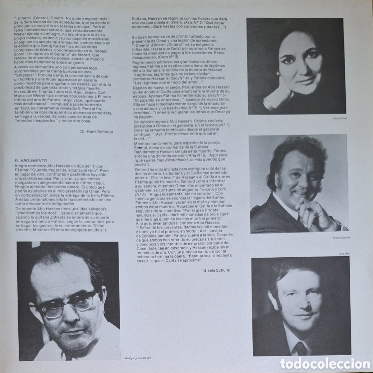 Discos de vinilo: Abu Hassan. von Weber - Foto 3