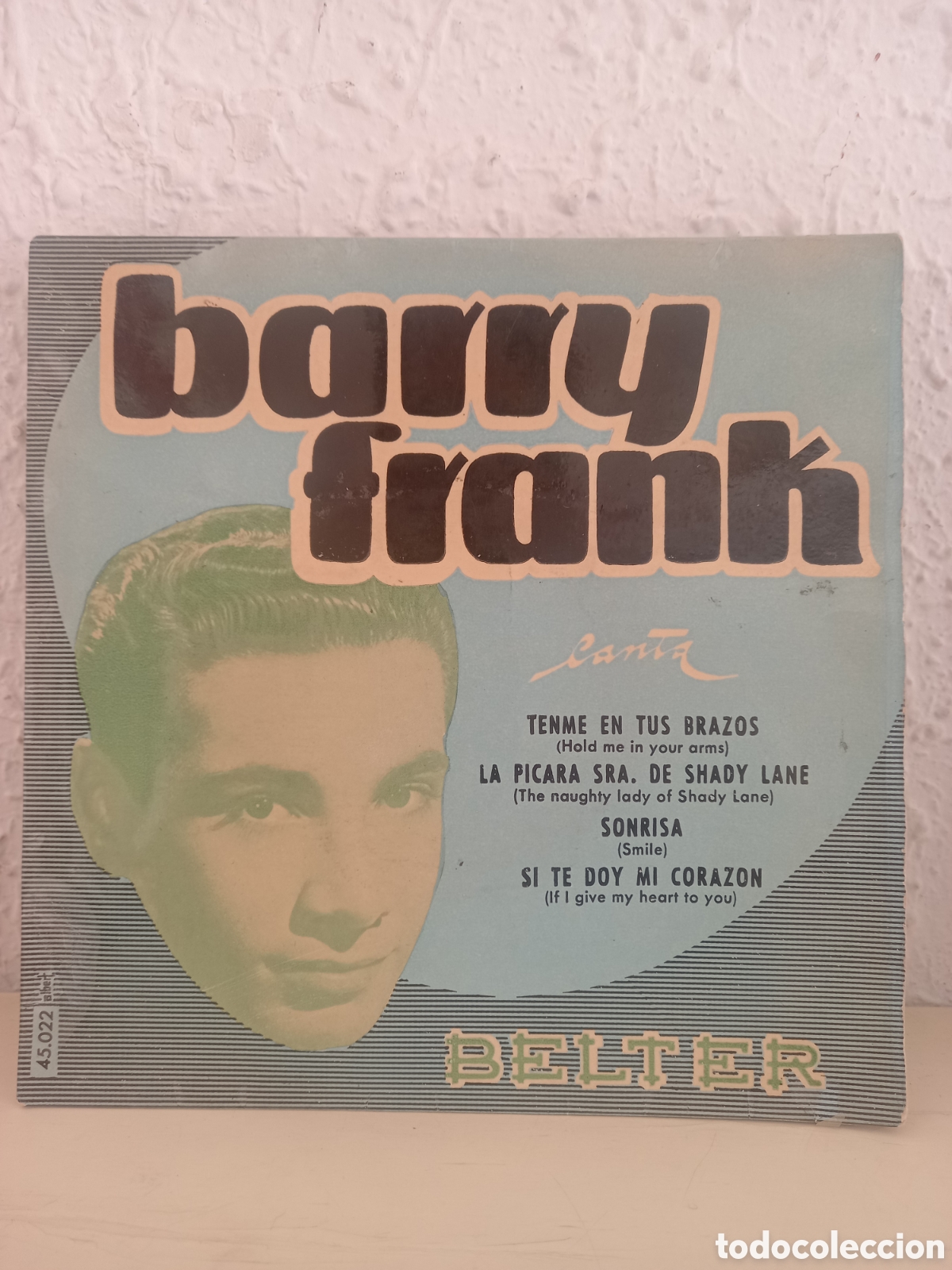 Discos de vinilo: BARRY FRANK. EP Belter - Foto 1