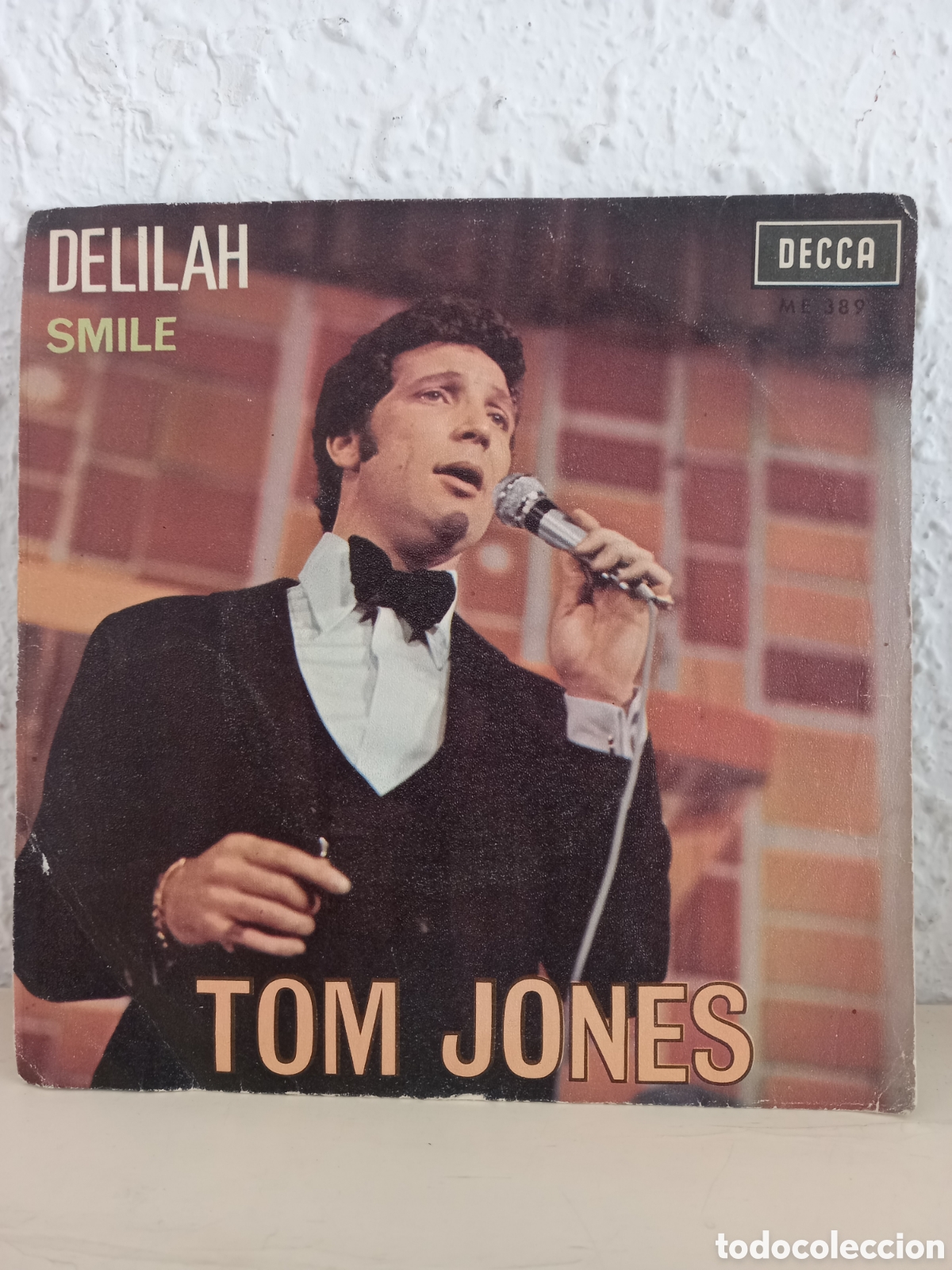 Discos de vinilo: TOM JONES. Delilah. Single DECCA 1967 - Foto 1