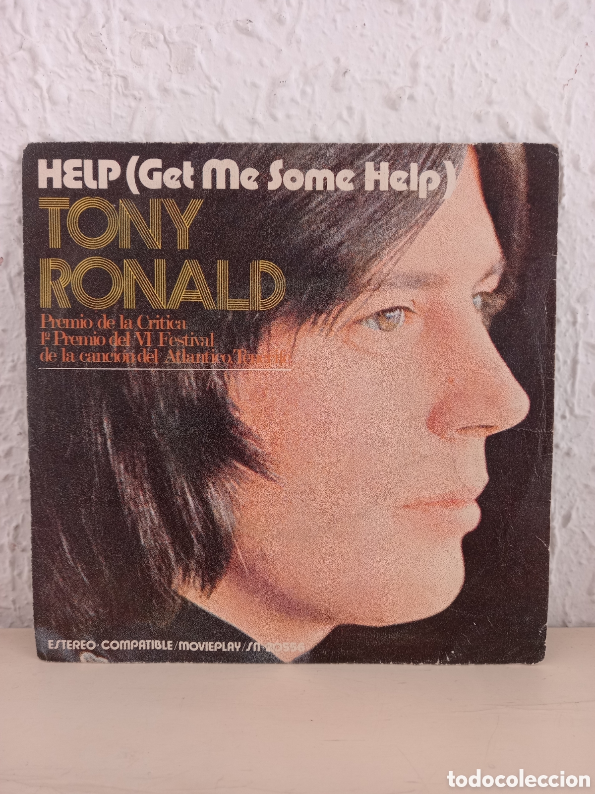 Discos de vinilo: TONY RONALD. HELP. Single 1971 - Foto 1