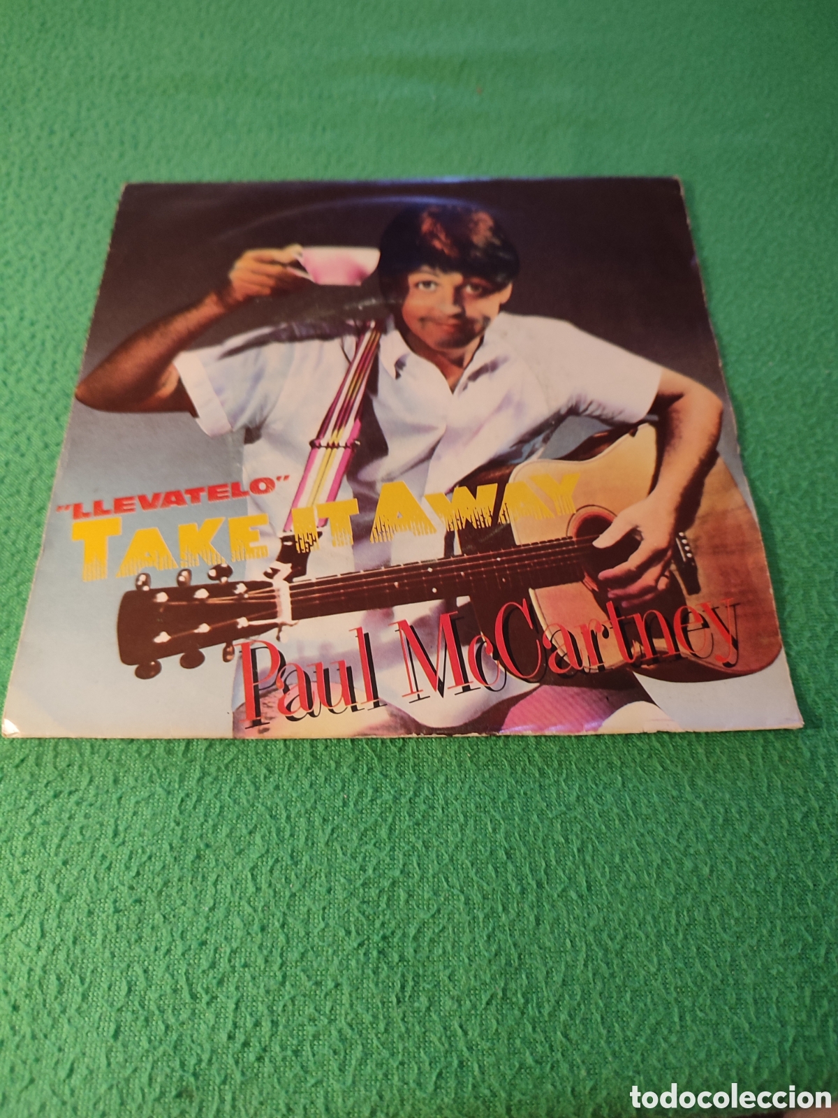 Discos de vinilo: Paul Mccartney - Ll&eacute;vatelo ( Take It away) - Foto 1