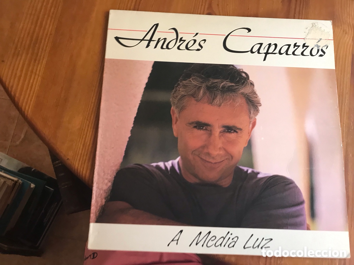 Discos de vinilo: Andr&eacute;s Caparros. A media luz - Foto 1