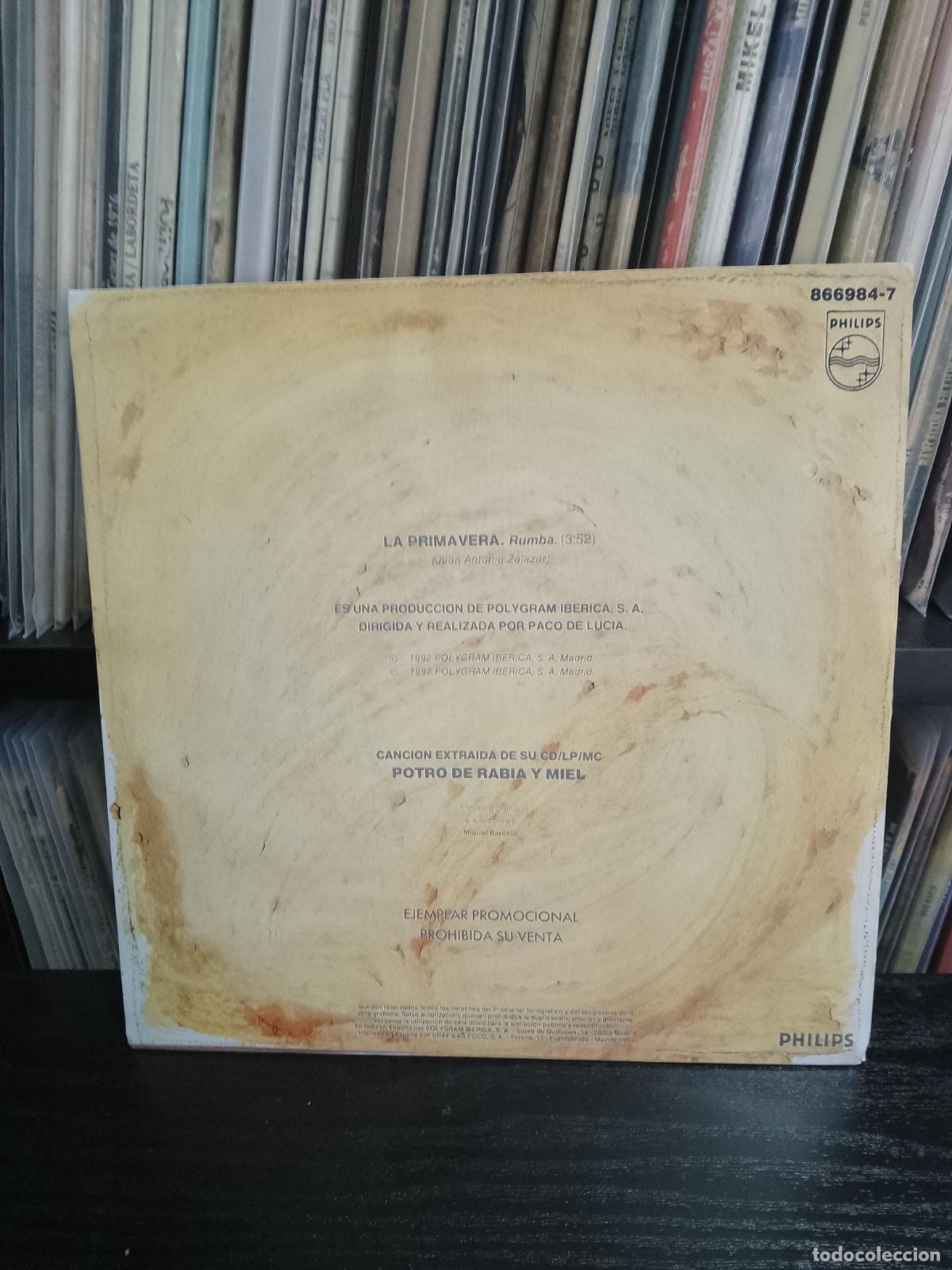 Discos de vinilo: Camar&oacute;n &lrm;&ndash; La Primavera - Foto 2
