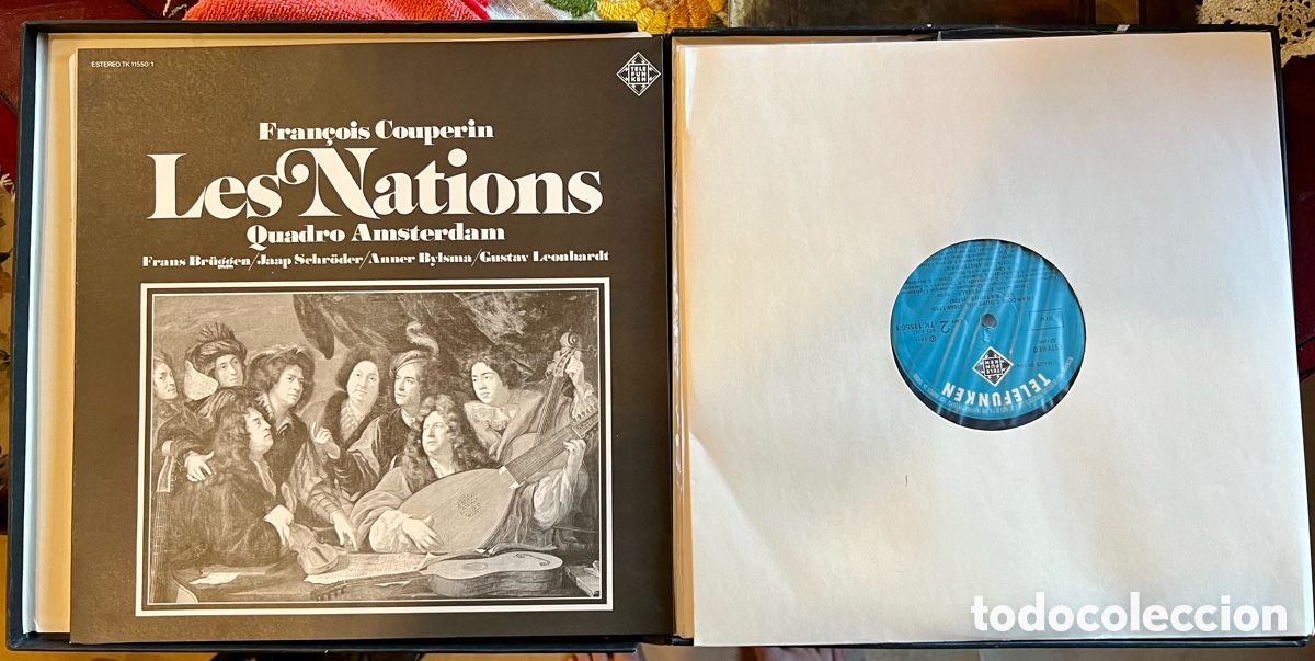 Discos de vinilo: Fran&ccedil;ois Couperin, Les Nations, Quadro Amsterdam - Foto 2