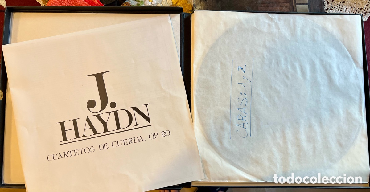 Discos de vinilo: J.HAYDN, CUARTETOS DE CUERDA OP.20, Cuarteto Julliard - Foto 2