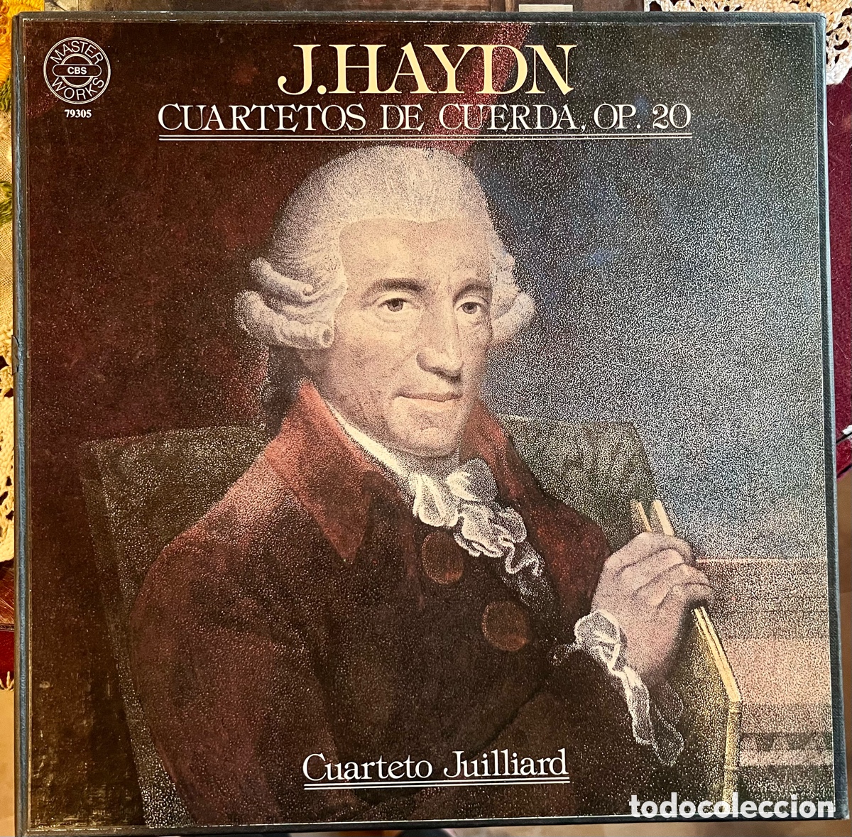 Discos de vinilo: J.HAYDN, CUARTETOS DE CUERDA OP.20, Cuarteto Julliard - Foto 1