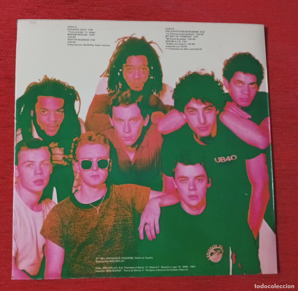 Discos de vinilo: UB40 - LP (GRADUATE RECORDS 1981) - Foto 2