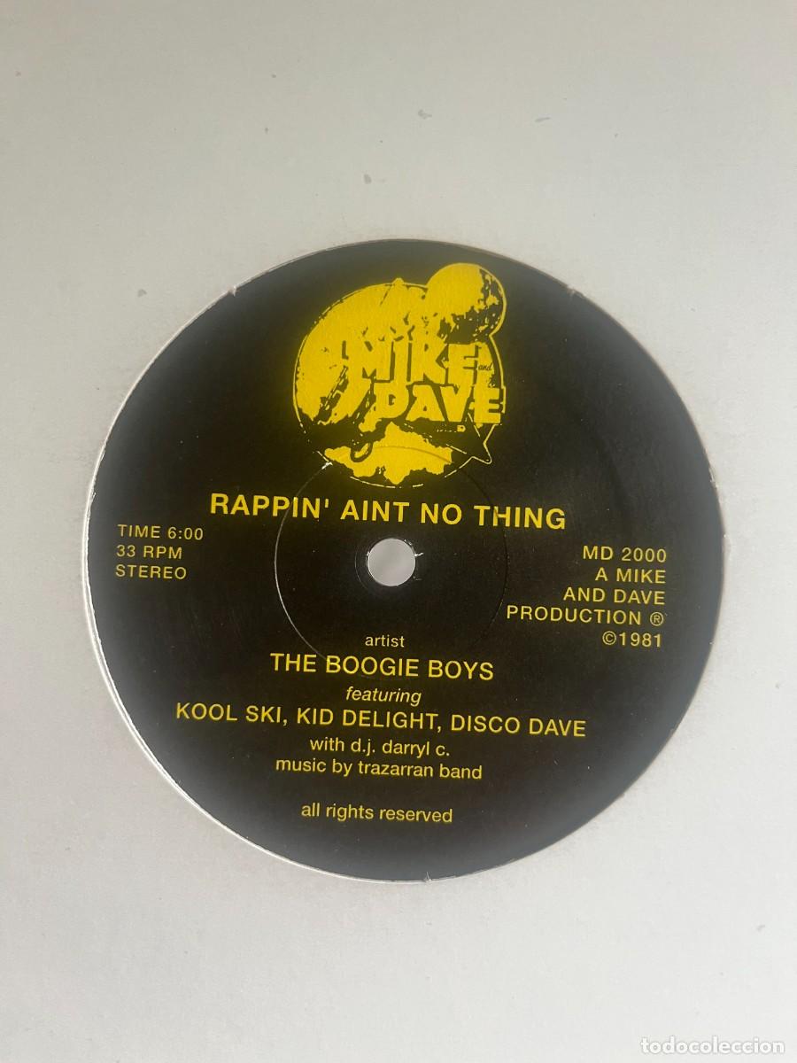 Discos de vinilo: The Boogie Boys Rappin Aint No Thing - Foto 2