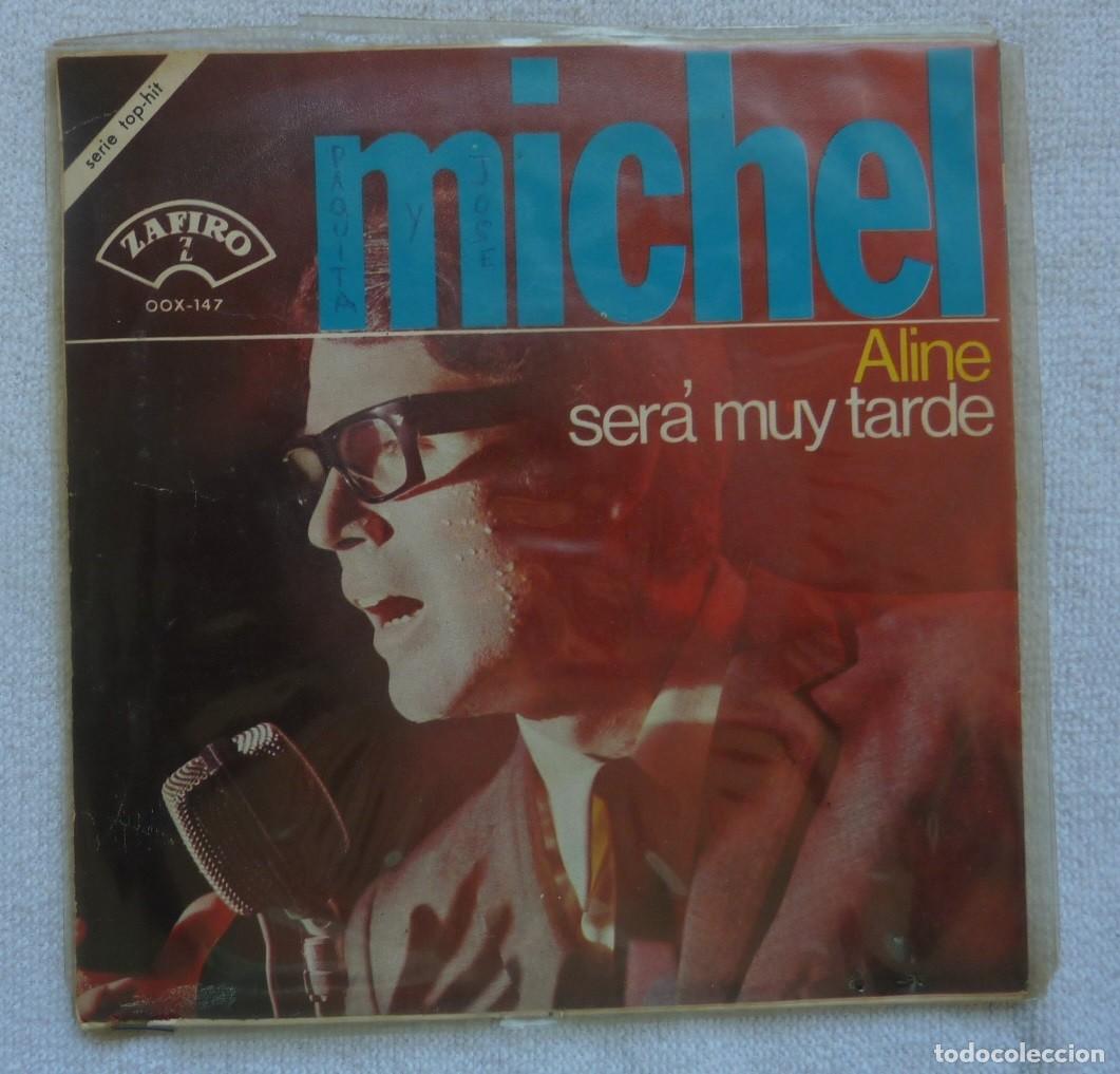 Discos de vinilo: MICHEL // ALINE // 1965 // SINGLE - Foto 2