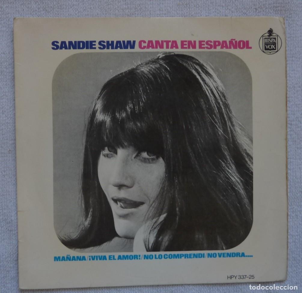 Discos de vinilo: SANDIE SHAW // MA&Ntilde;ANA+3 // 1966 // EP - Foto 1