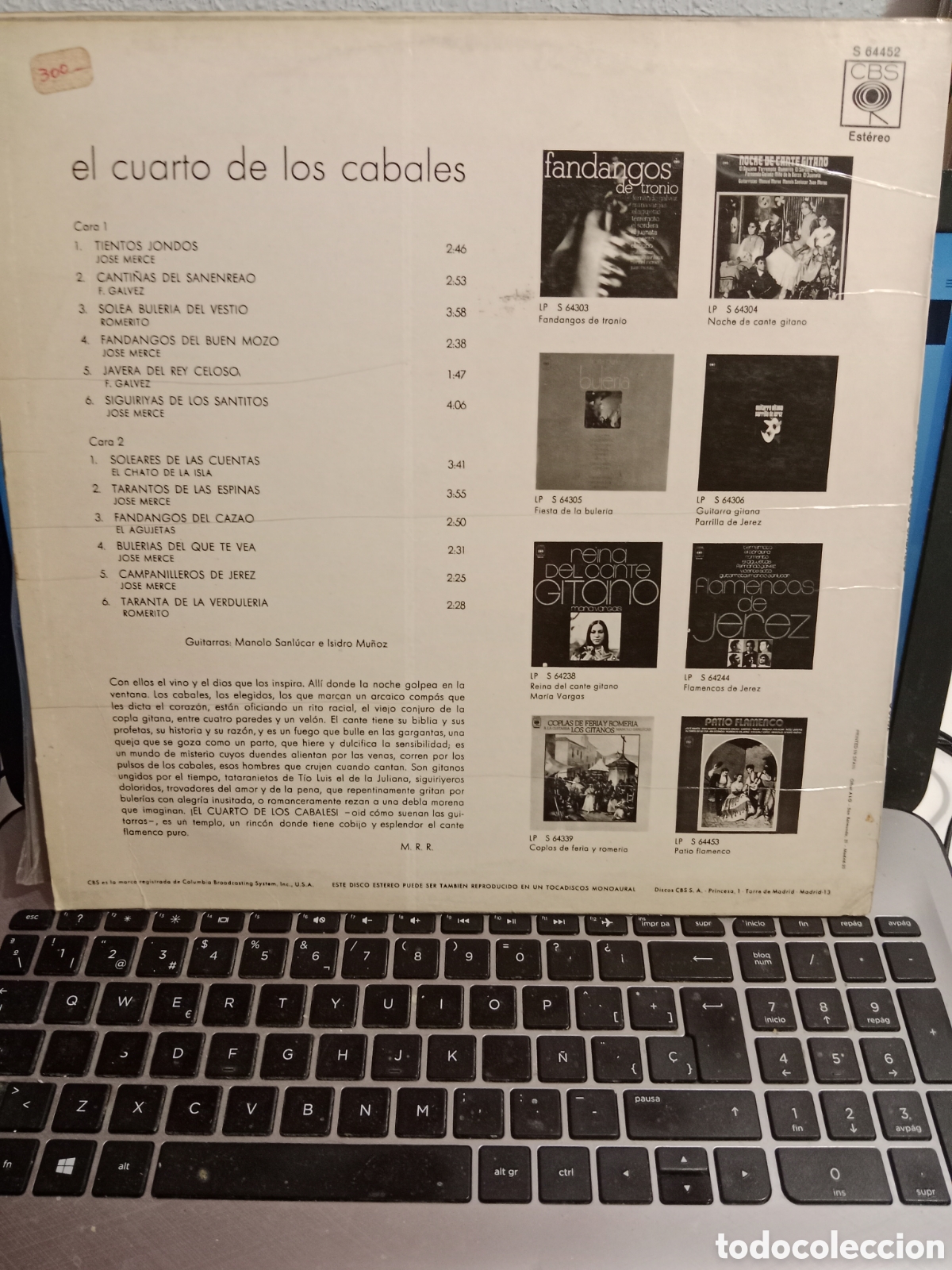 Discos de vinilo: Varios - El cuarto de los cabales (Espa&ntilde;a 70s) - Foto 2