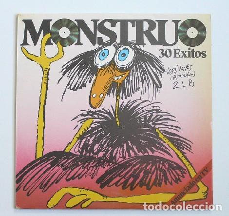 Discos de vinilo: VARIOS &middot;&middot;&middot; Monstruo 30 Exitos - (2 LPs) - Foto 1