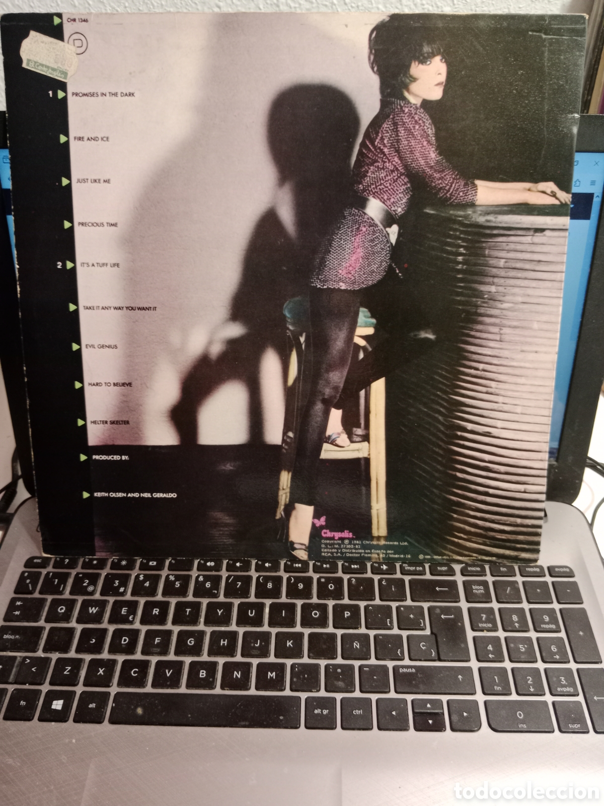 Discos de vinilo: Pat Benatar - Precious time (Espa&ntilde;a 198) - Foto 2