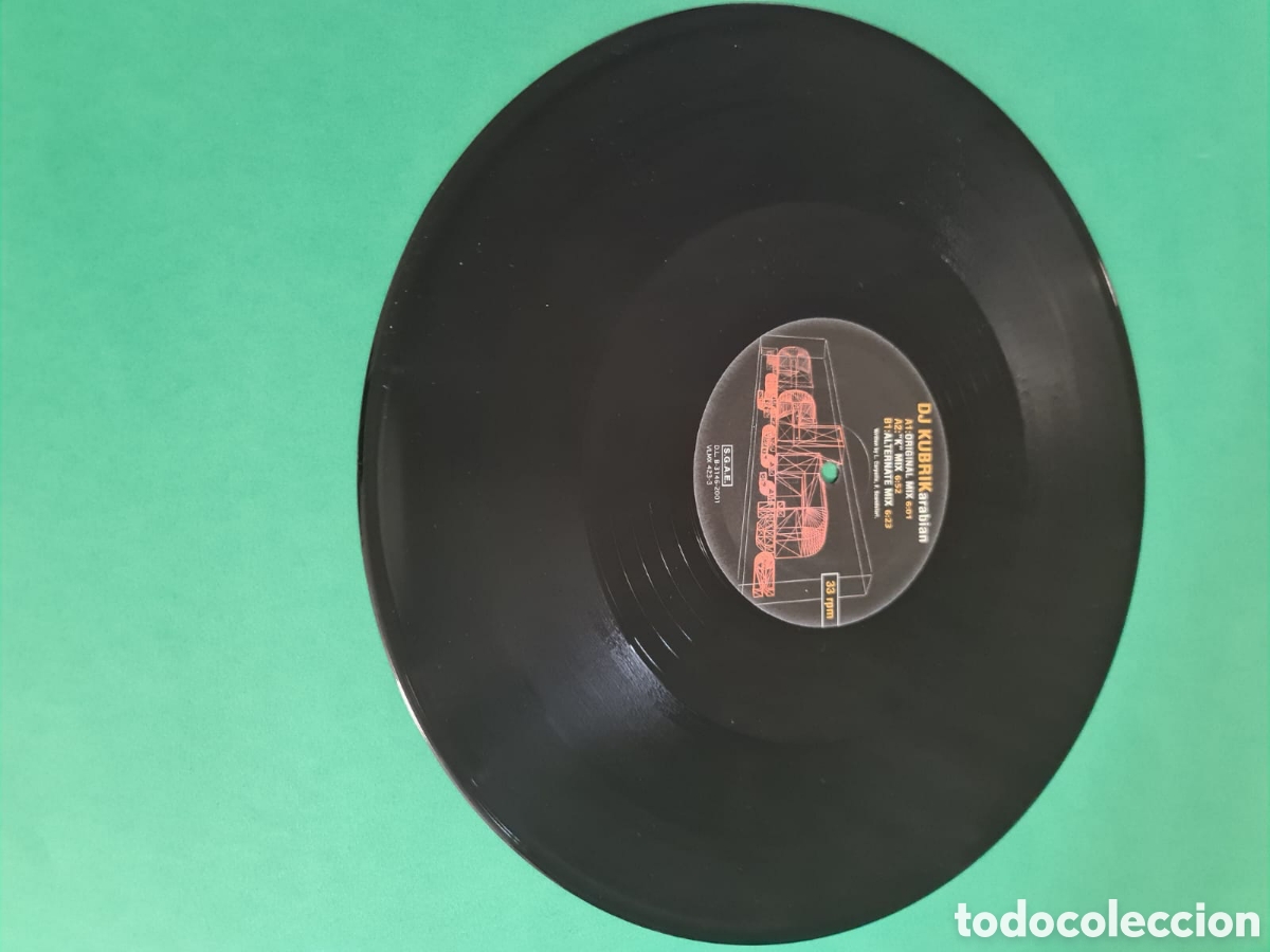 Discos de vinilo: Maxi Single DJ KUBRIK / ARABIAN. - Foto 4