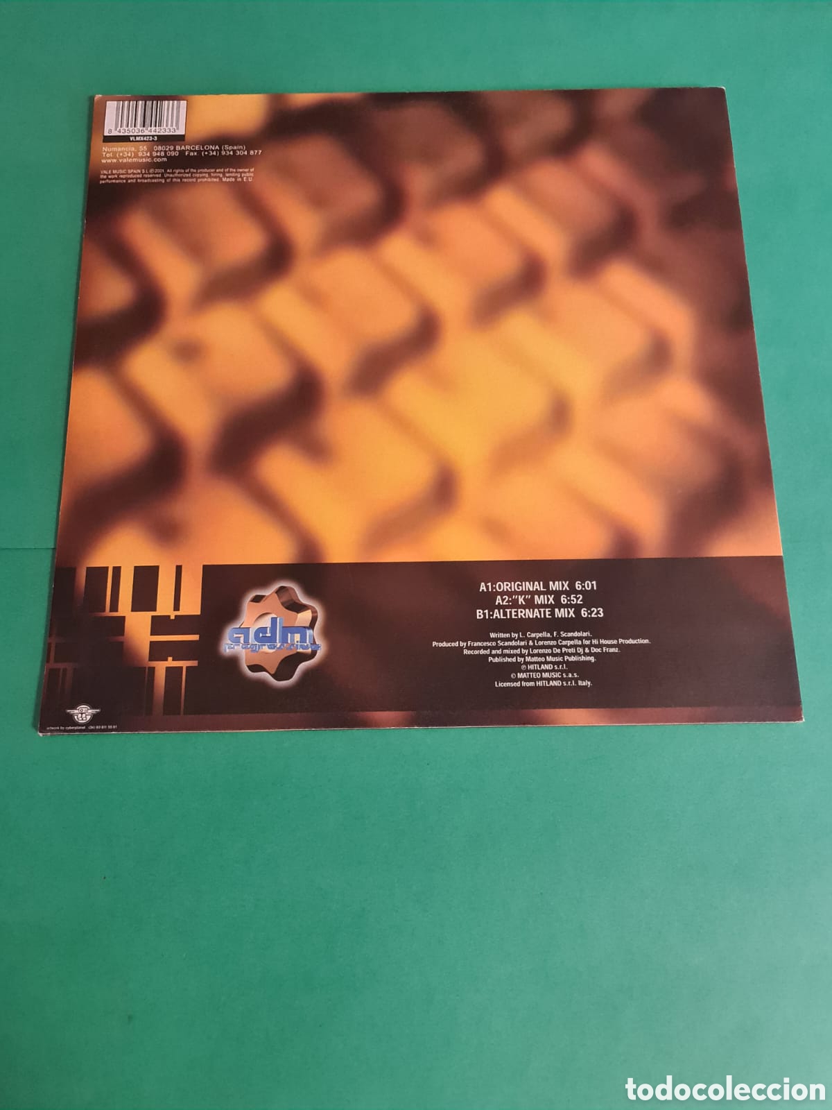 Discos de vinilo: Maxi Single DJ KUBRIK / ARABIAN. - Foto 5