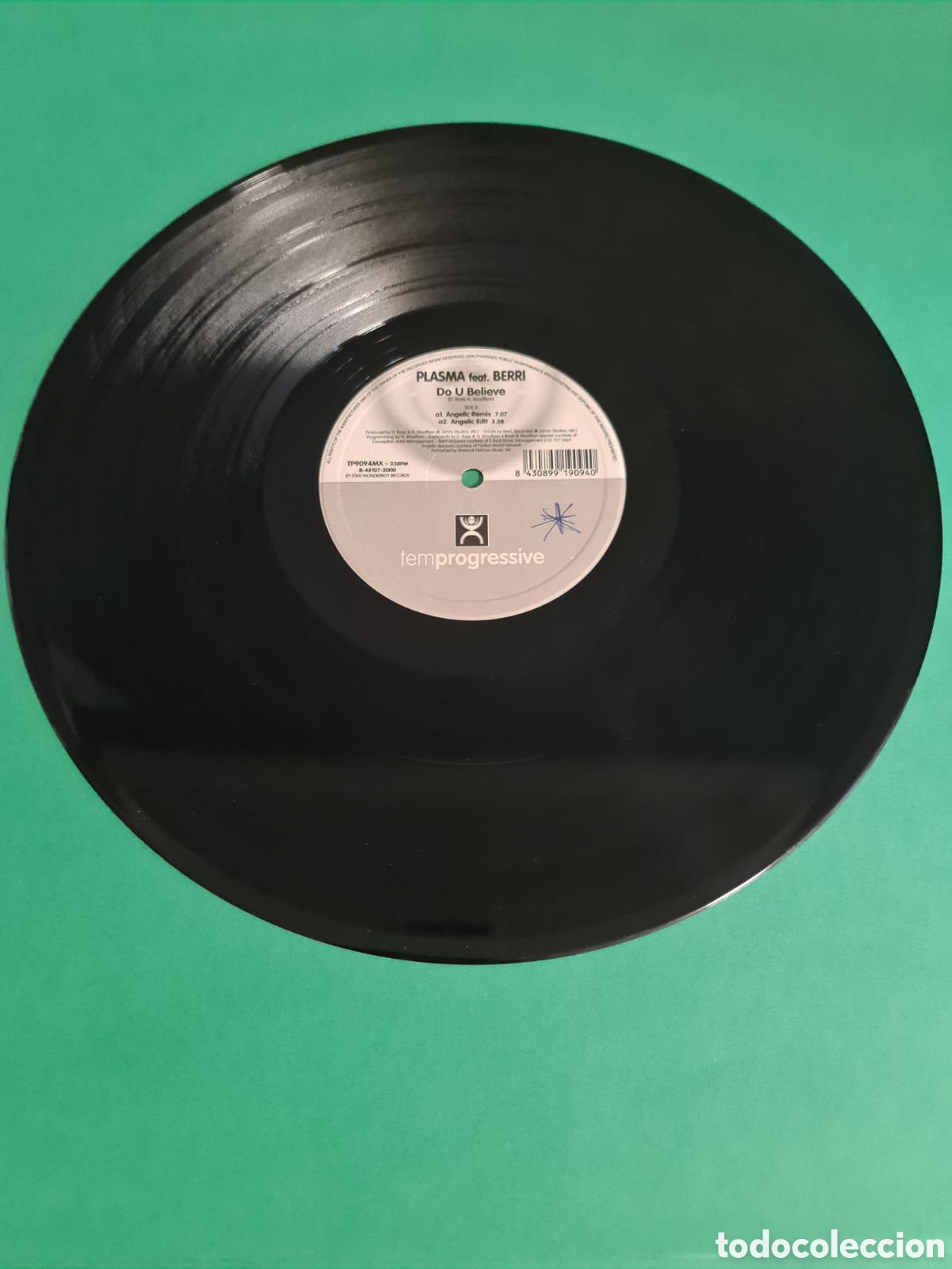 Discos de vinilo: Vinilo Plasma feat. Berri Do U Believe. - Foto 2