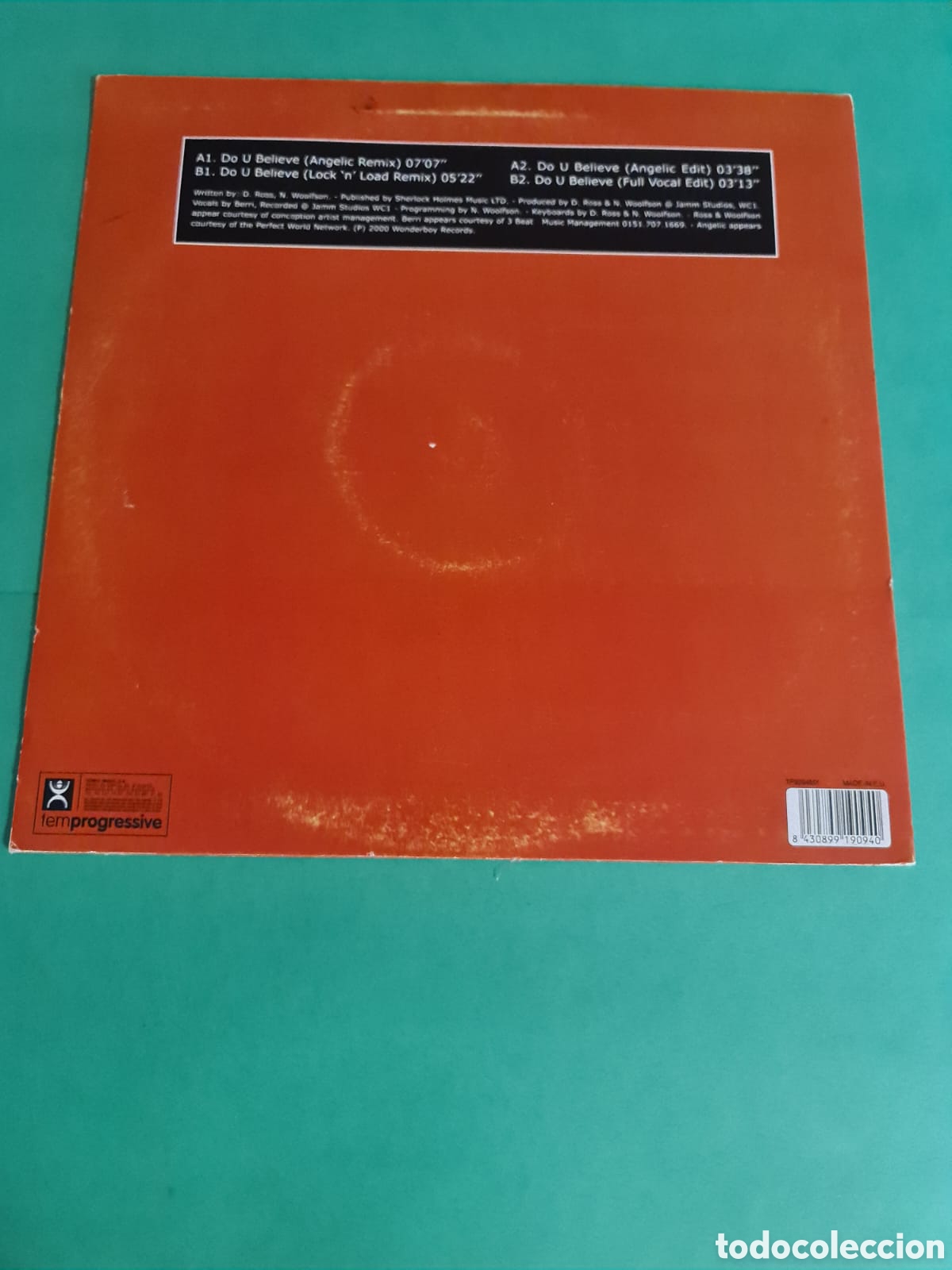 Discos de vinilo: Vinilo Plasma feat. Berri Do U Believe. - Foto 5