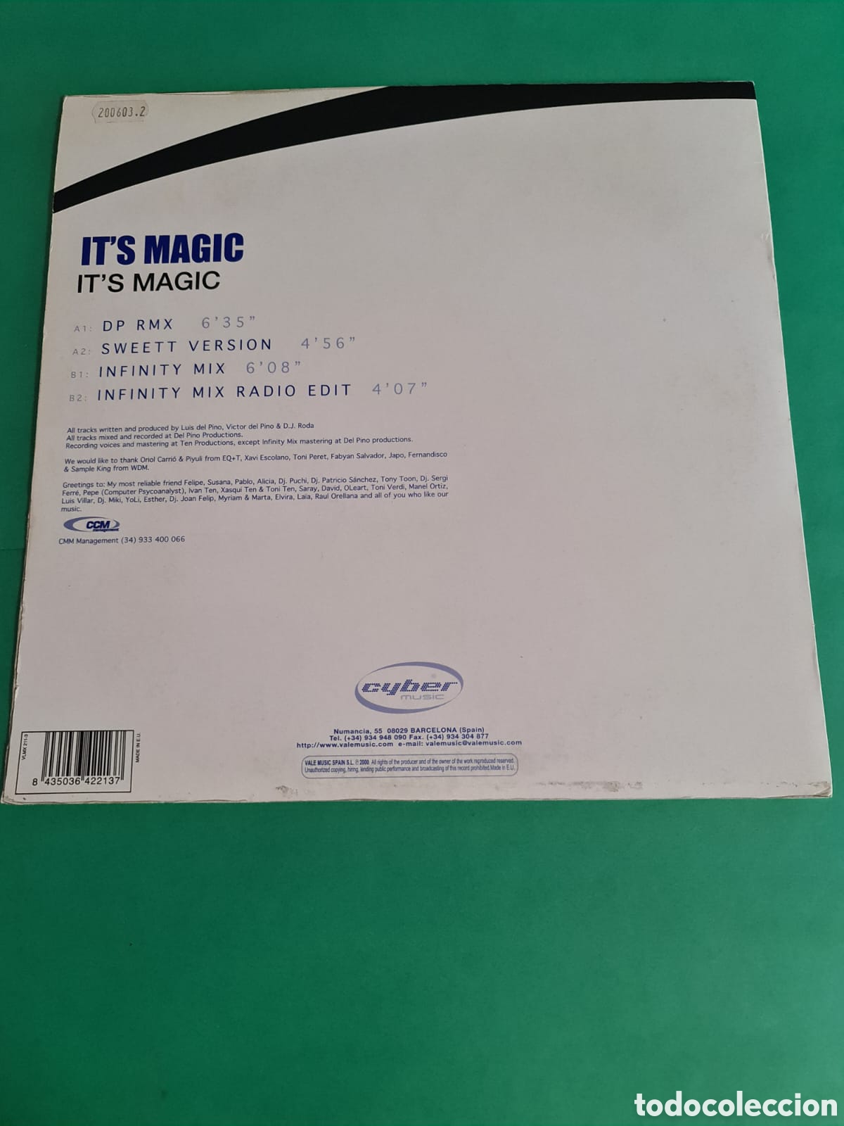 Discos de vinilo: Vinilo INFINITY- Its Magic. - Foto 5
