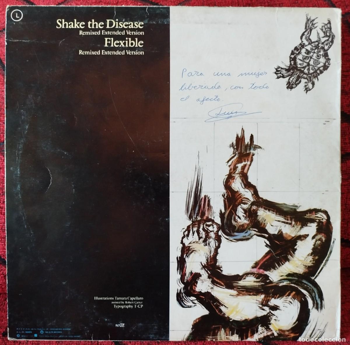 Discos de vinilo: DEPECHE MODE *Shake The Disease (Remixed Extended Version) MAXI SINGLE VINILO 1985 - Foto 2