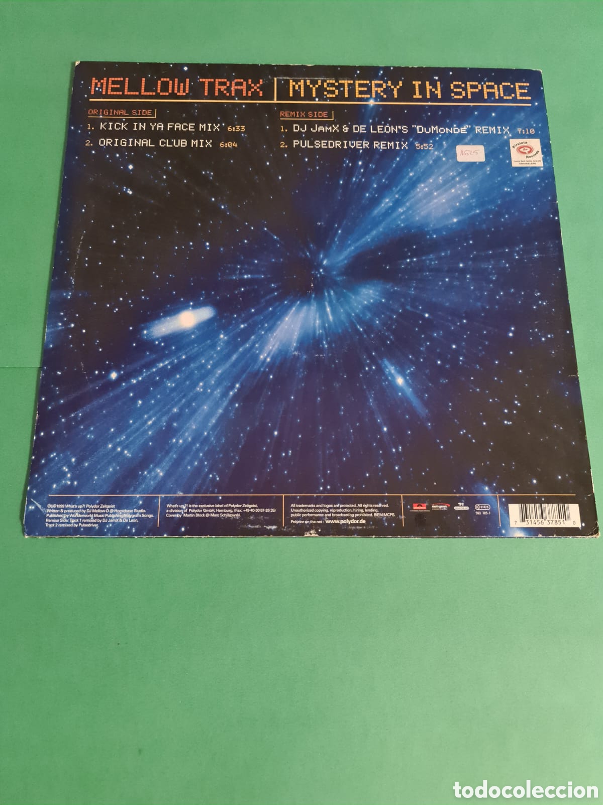Discos de vinilo: Vinilo Mellow Trax - Mystery in Space - Foto 5