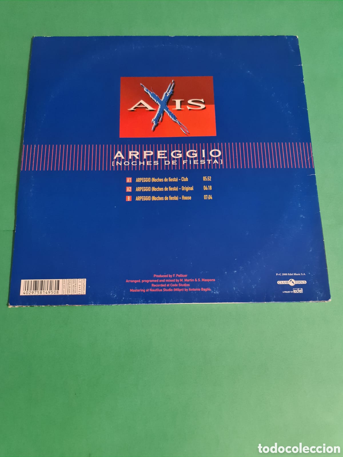 Discos de vinilo: Vinilo Axis/ Arpeggio - Foto 5