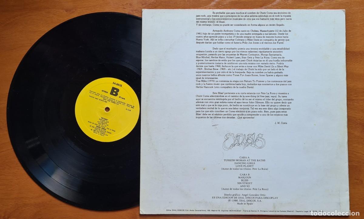Discos de vinilo: LP lote Chick Corea: Return to Forever (1979) y Extasis (1980) - Foto 4