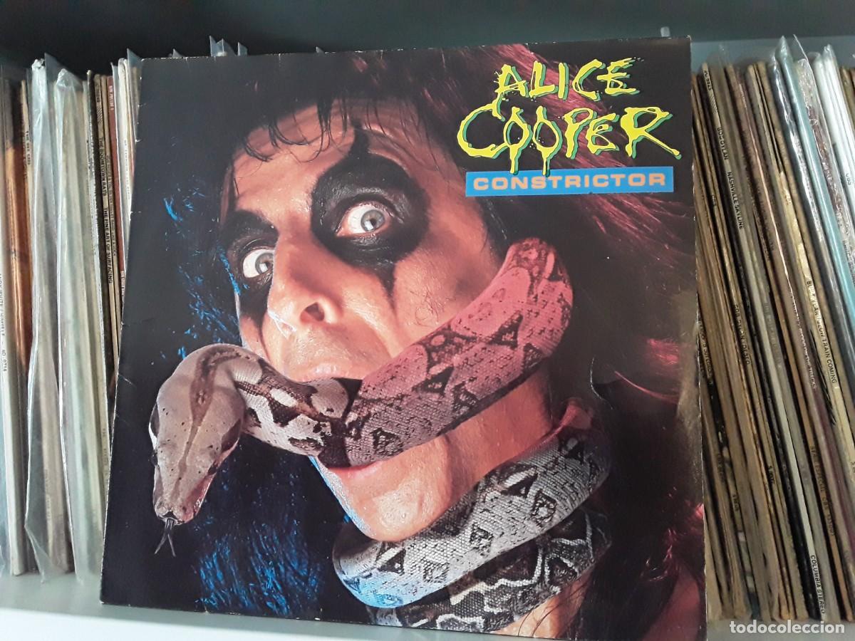 Discos de vinilo: Alice Cooper &lrm;&ndash; Constrictor - lp edic. europa 1986 - Foto 1