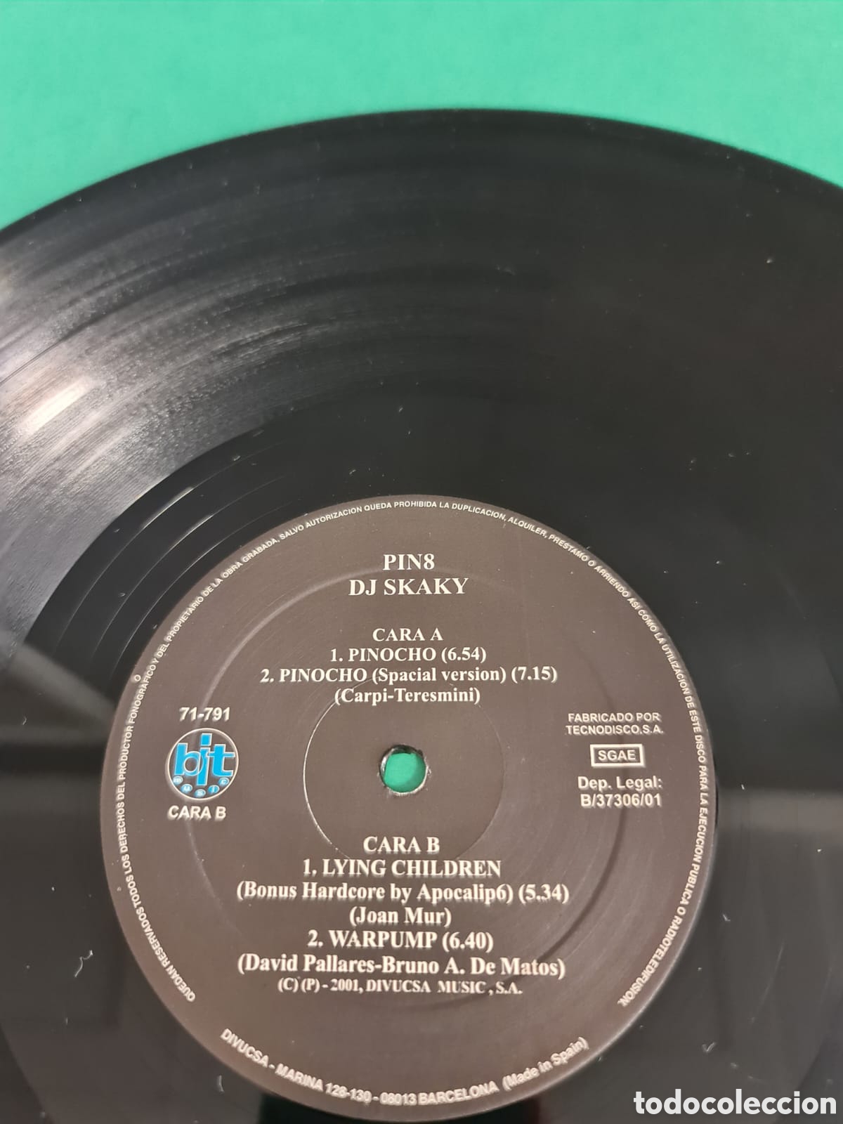 Discos de vinilo: Vinilo DJ SKAKY - Pin 8 - Foto 4