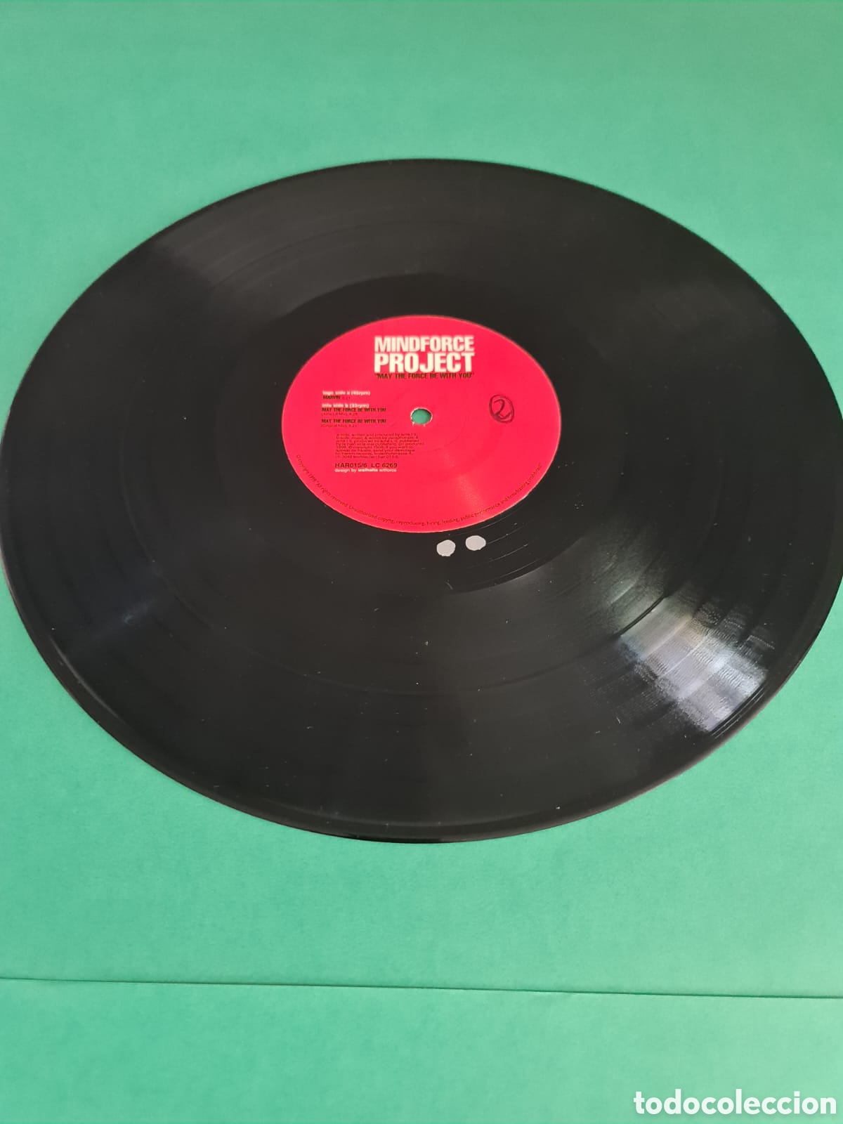 Discos de vinilo: Vinilo MINDFORCE PROJECT &rdquo; MAY THE FORCE BE WITH YOU&rdquo; - Foto 3
