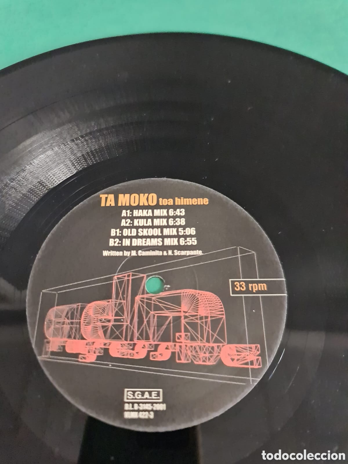 Discos de vinilo: Vinilo TA MOKO toa himene. - Foto 3