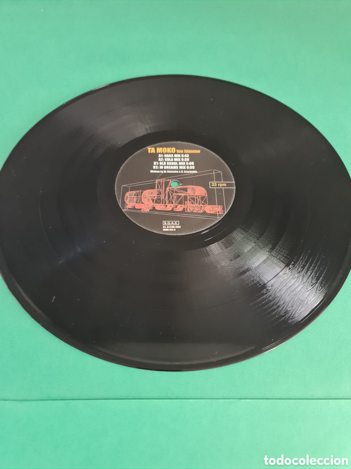 Discos de vinilo: Vinilo TA MOKO toa himene. - Foto 4