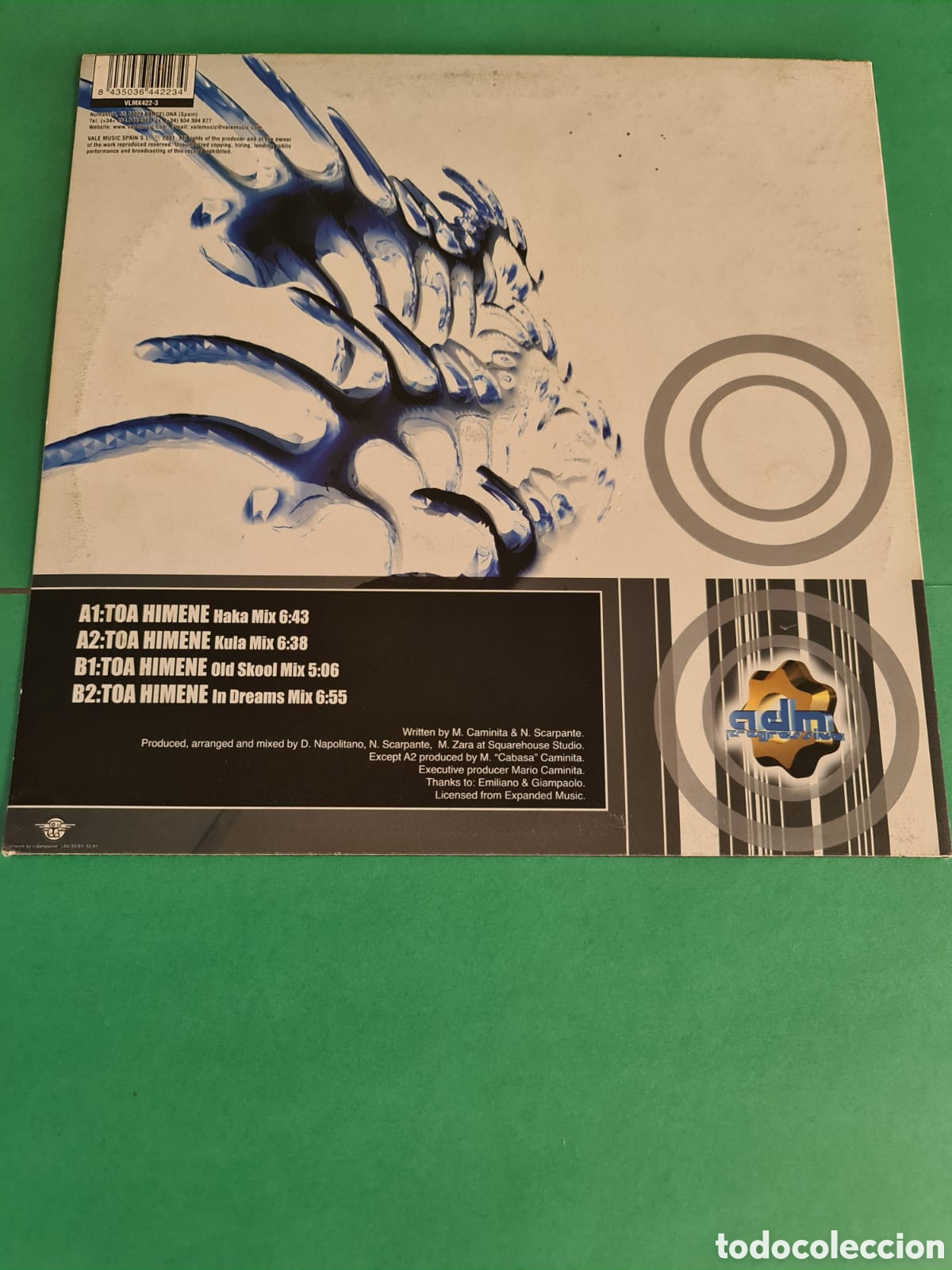 Discos de vinilo: Vinilo TA MOKO toa himene. - Foto 5