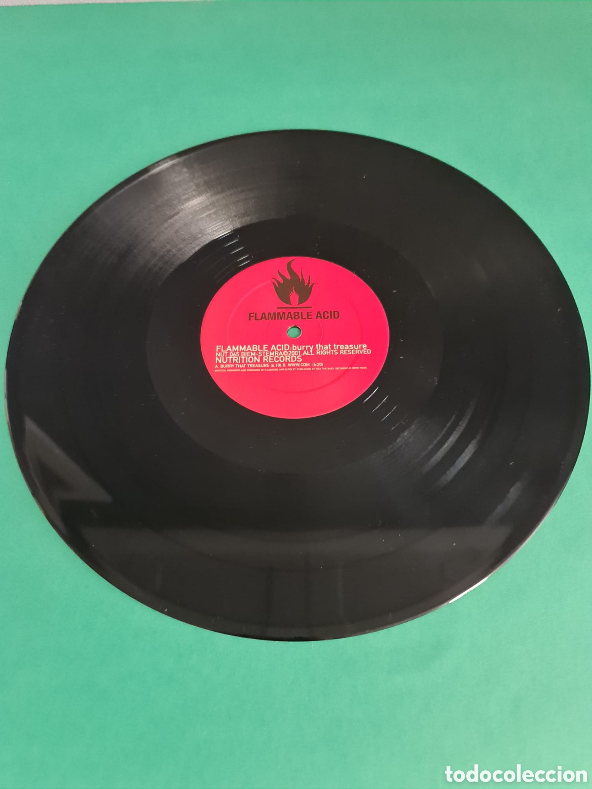 Discos de vinilo: Vinilo FLAMMABLE ACID. - Foto 2