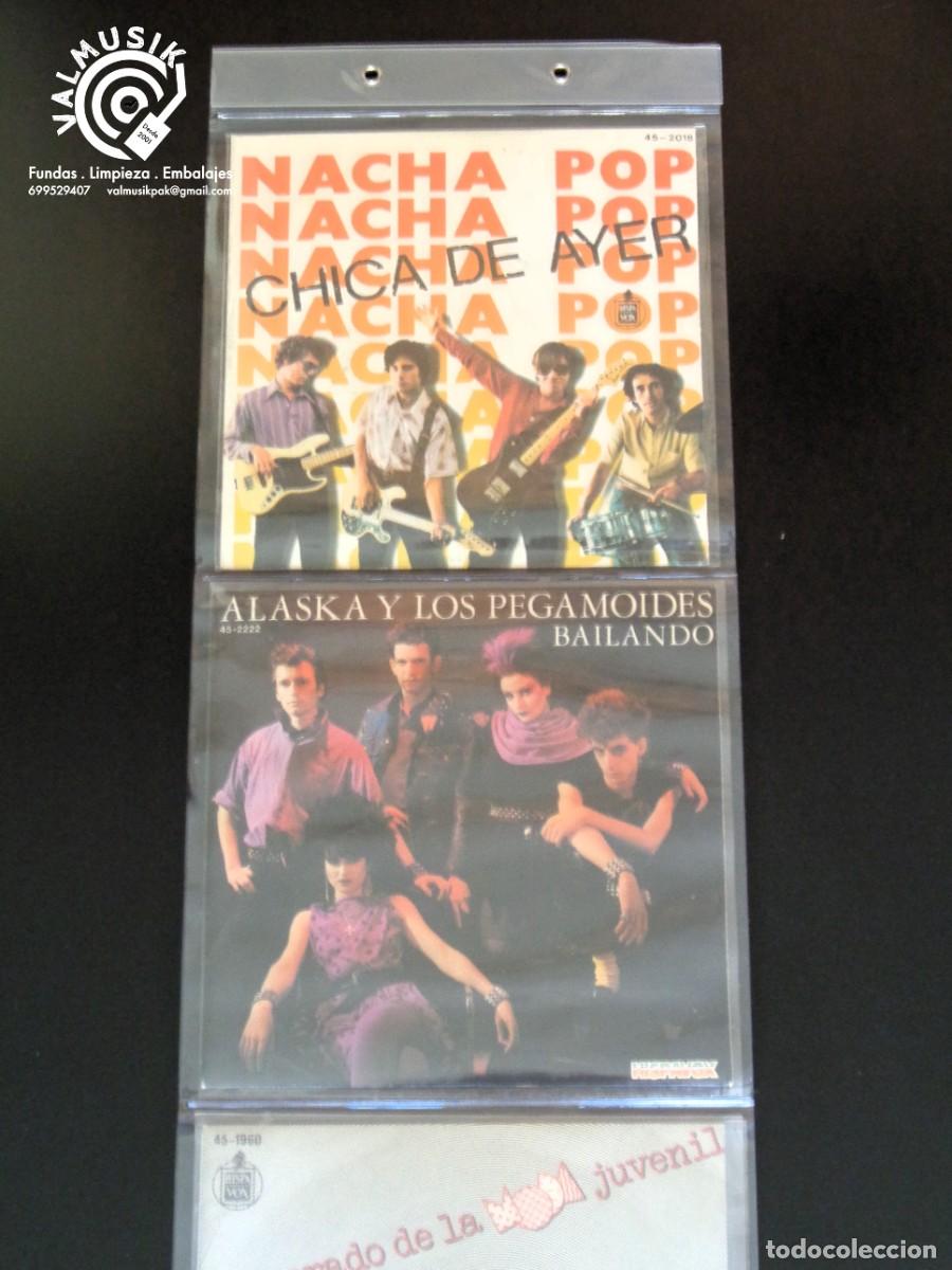 Discos de vinilo: EXPOSITOR PARA 8 DISCOS DE VINILO SINGLE Y EP - NUEVO - - Foto 1