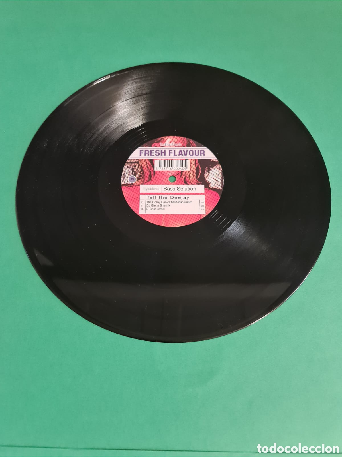 Discos de vinilo: Vinilo Bass Solution/ Tell the Deejay . - Foto 3