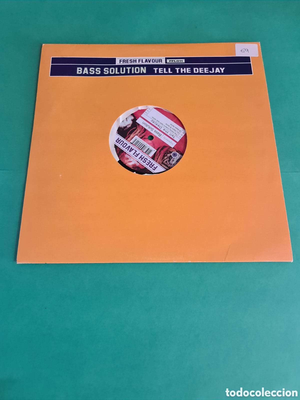 Discos de vinilo: Vinilo Bass Solution/ Tell the Deejay . - Foto 1