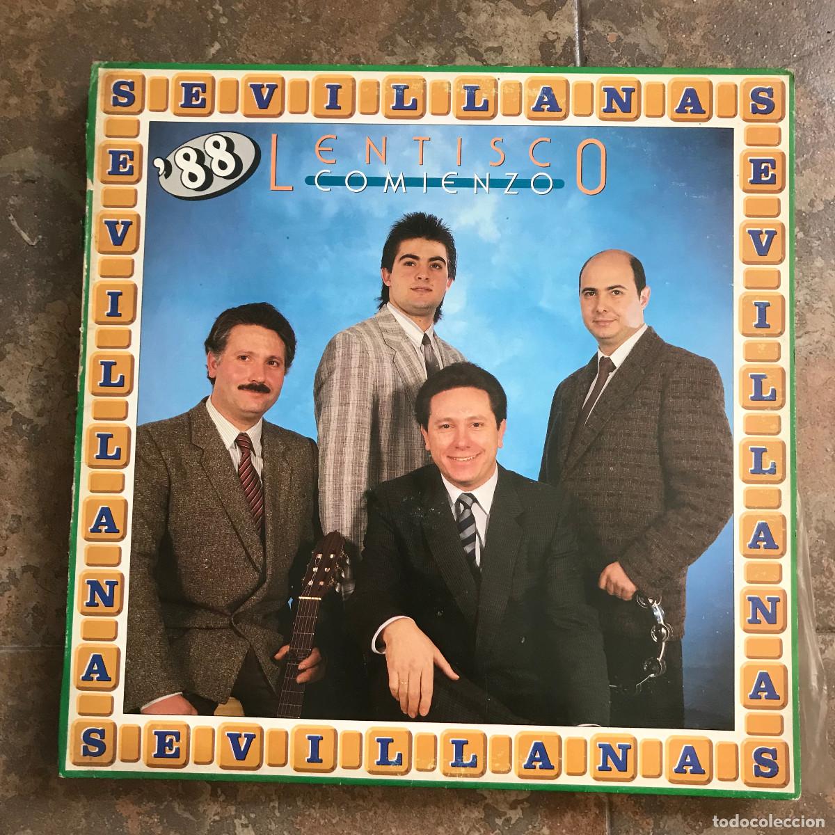 Discos de vinilo: LENTISCO - COMIENZO - LP HISPAVOX 1988 - Foto 1