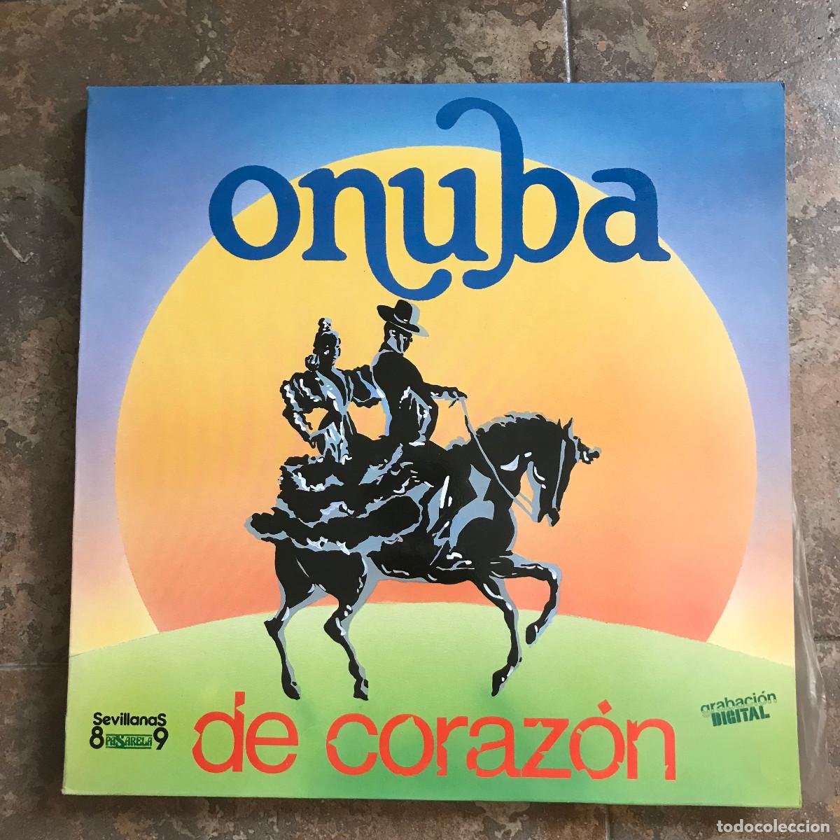 Discos de vinilo: ONUBA - DE CORAZ&Oacute;N - LP PASARELA 1988 - Foto 1