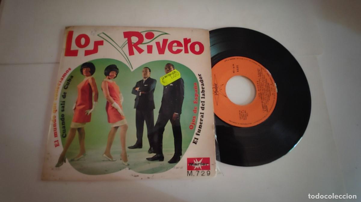 Discos de vinilo: LOS RIVERO-EP CUANDO SALI DE CUBA +3 - Foto 1