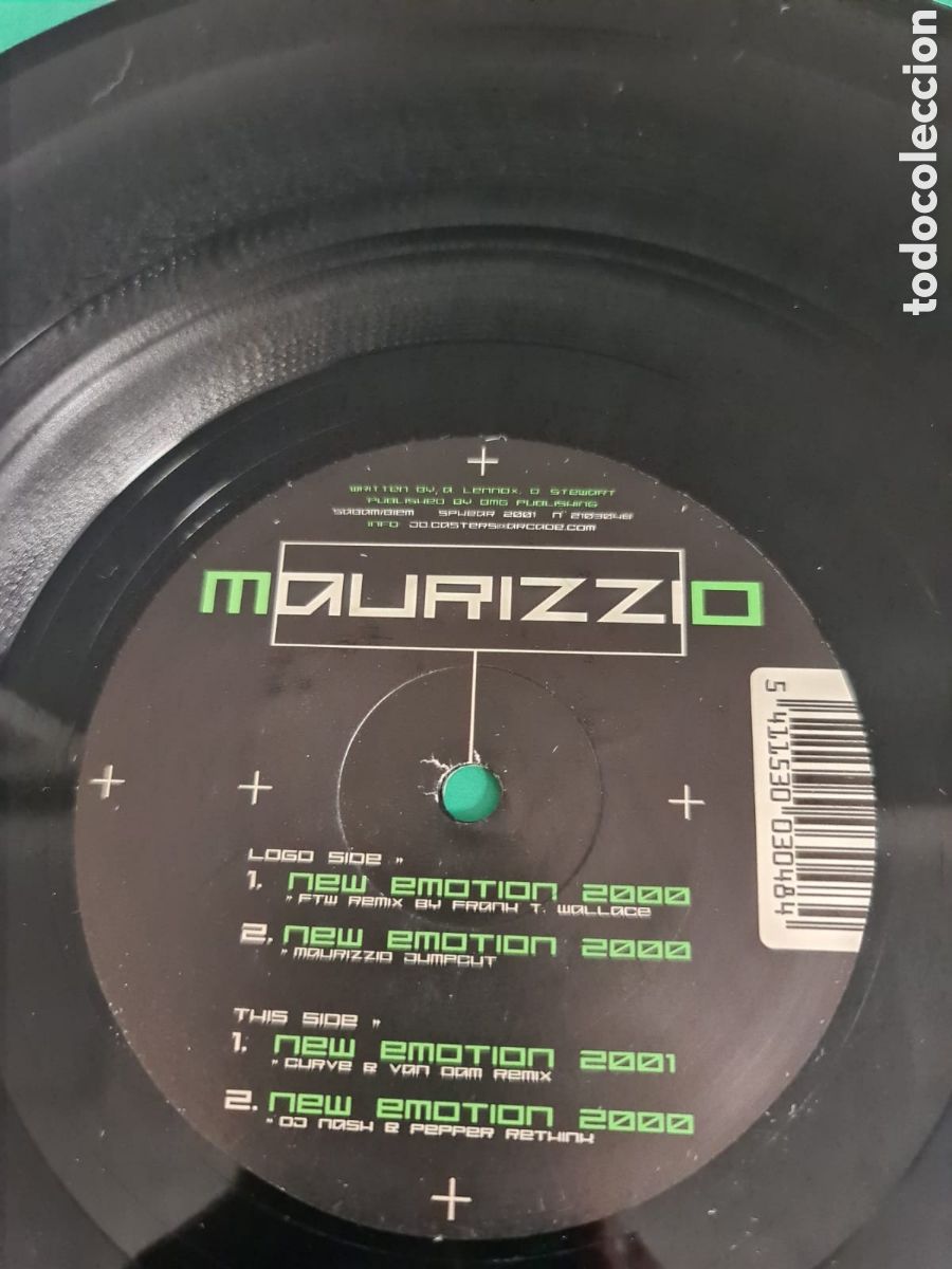 Discos de vinilo: Vinilo MAURIZZIO/ Spenear. - Foto 3
