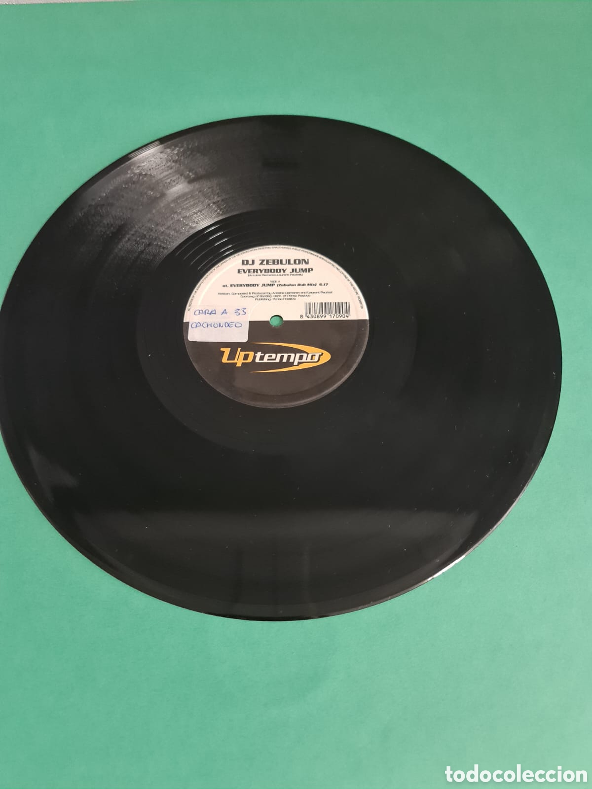 Discos de vinilo: Vinilo DJ ZEBULON/ Everybody Jump - Foto 2