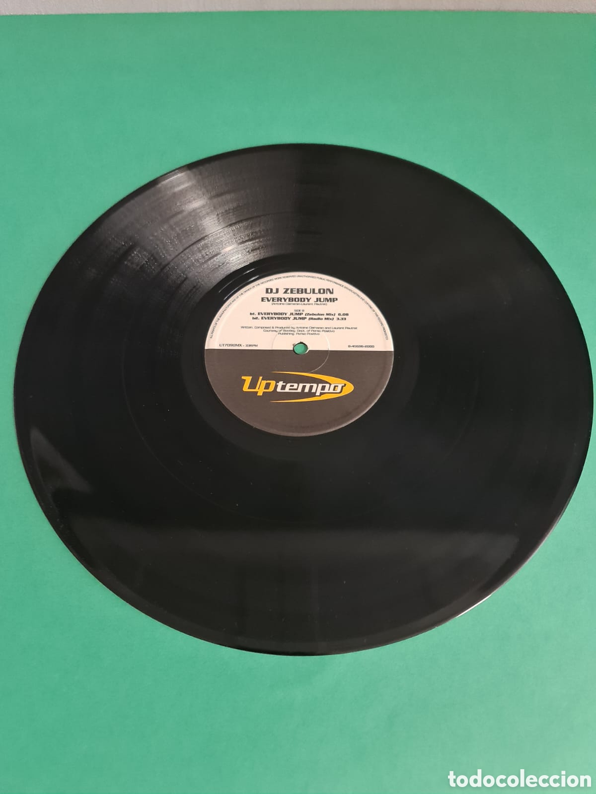Discos de vinilo: Vinilo DJ ZEBULON/ Everybody Jump - Foto 3