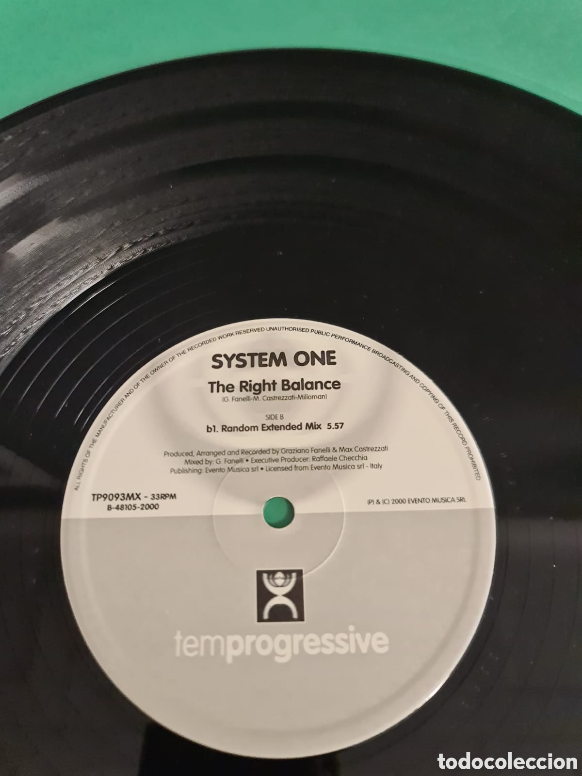 Discos de vinilo: Vinilo SYSTEM ONE &rdquo; The right balance&rdquo; - Foto 3