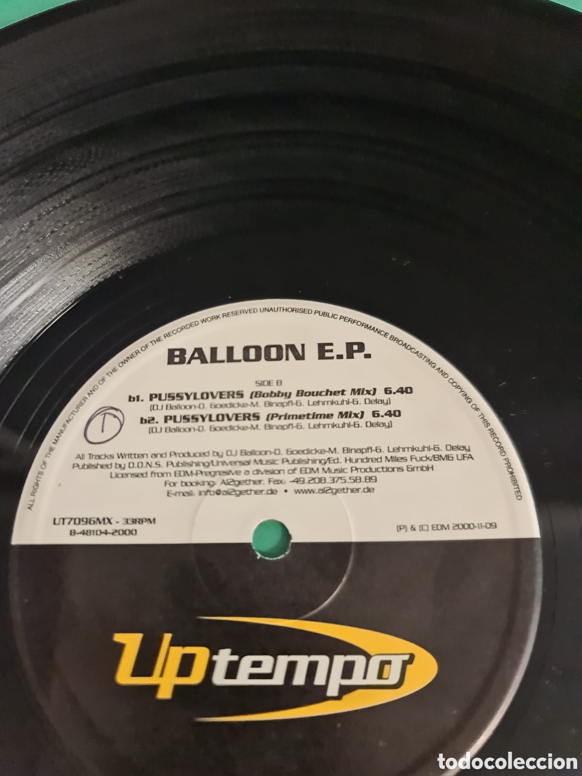Discos de vinilo: Vinilo BALLOON - E.P - Foto 3